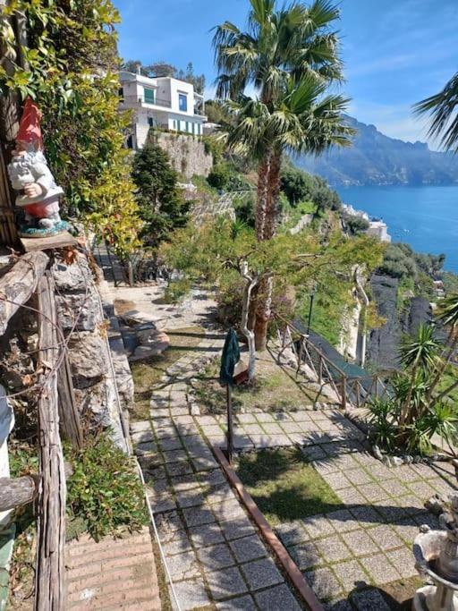 Panoramic Villa In Amalfi Bagian luar foto