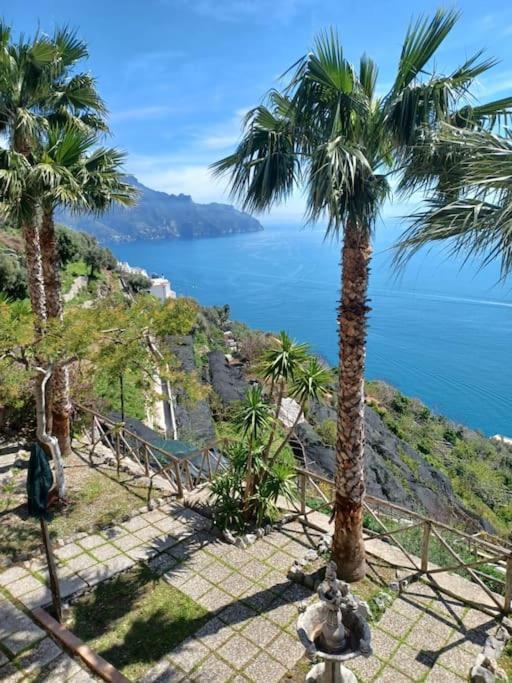 Panoramic Villa In Amalfi Bagian luar foto